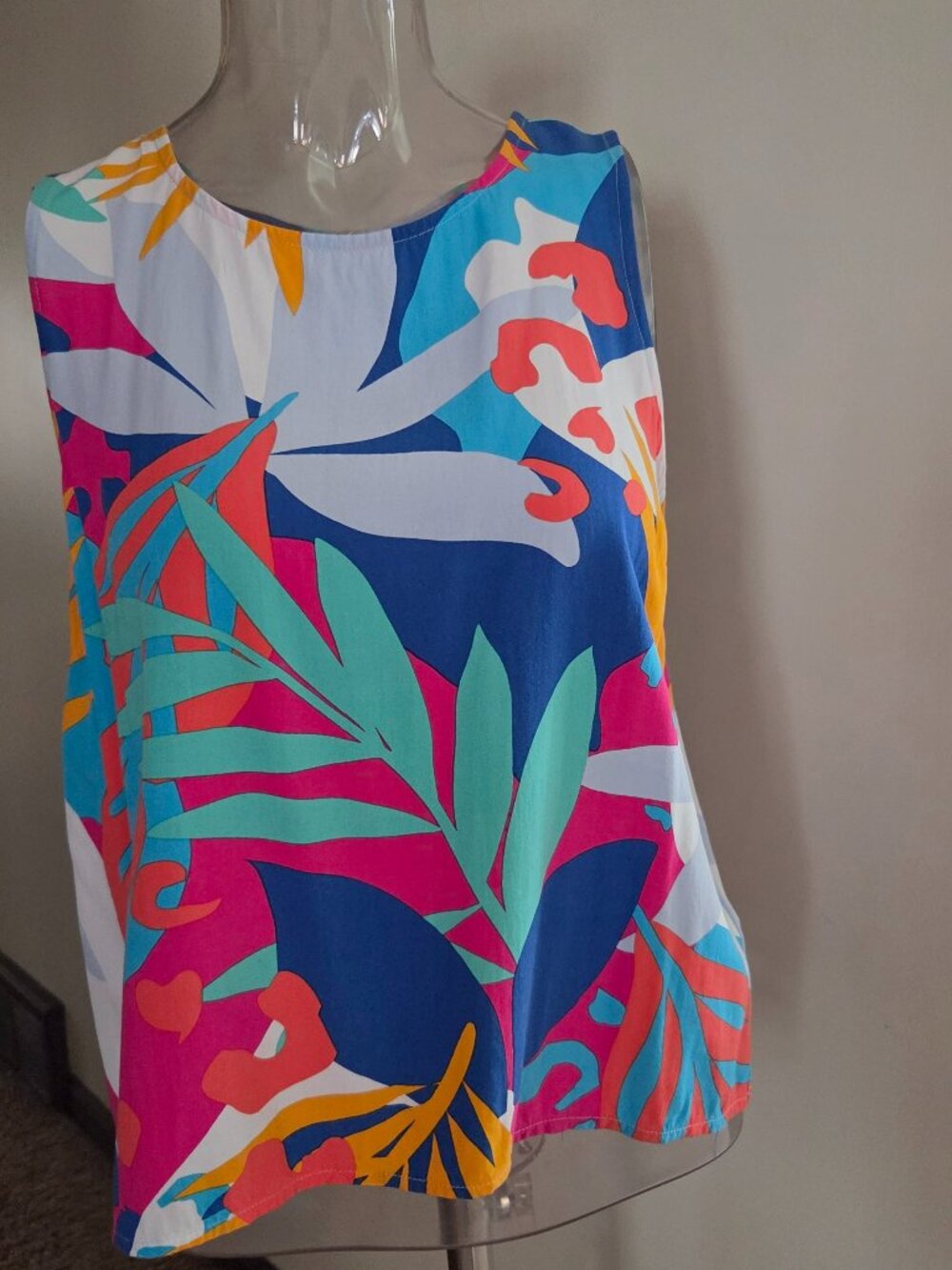 J Crew sleeveless tank style top - Size M